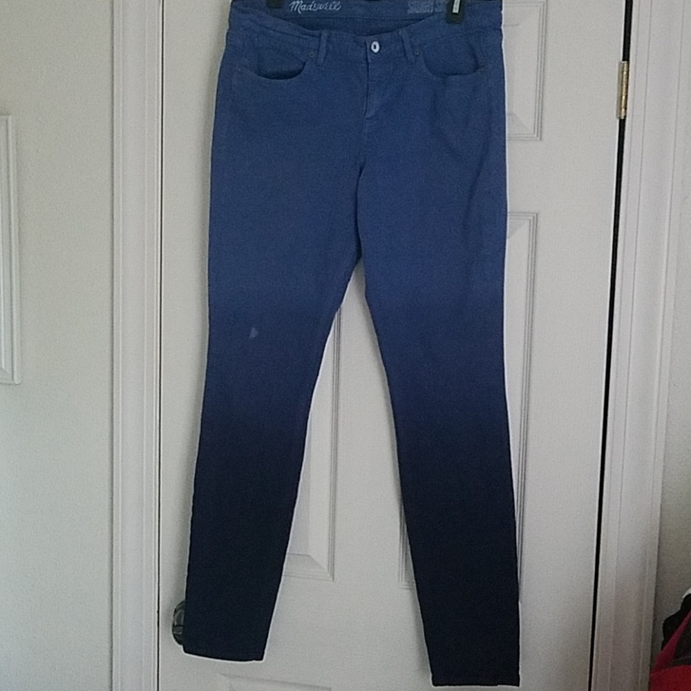 Madewell Ombre Skinny Skinny Jeans Size 31